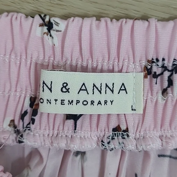 Jon & Anna Pink Floral Women's Skirt Size Large - Picture 3 of 6